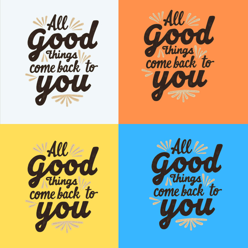 All Good Things Come Back To You Easter Hand Drawn Download Proverbs Printable Artwork Digital 2