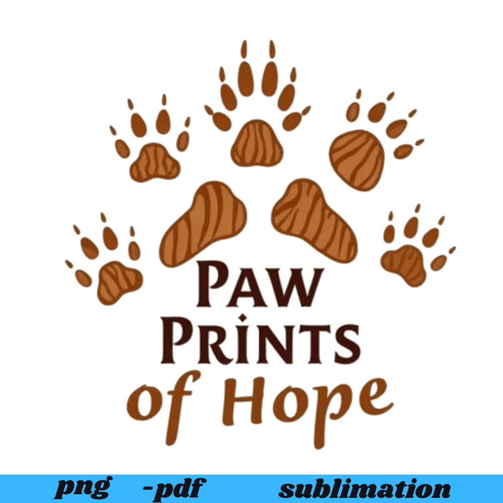 PNG File Printable Paw Design Animal Print Paw Design Animal Print Paw Sublimation Design Digita 0