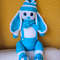 Rabbit Crochet From Acrylic Threads 1