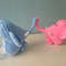 Romantic Crochet Elephants Couple 4