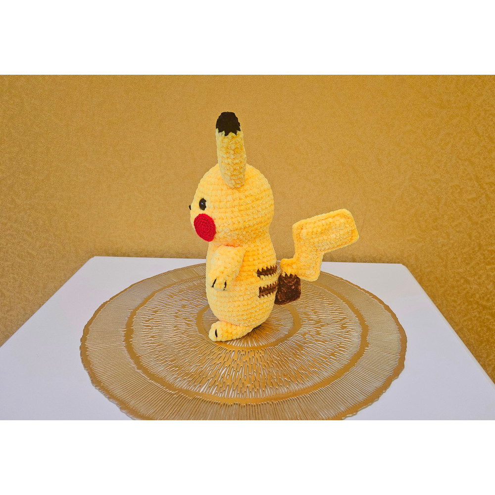 Handmade Crochet Plush Pokemon Pikachu 2