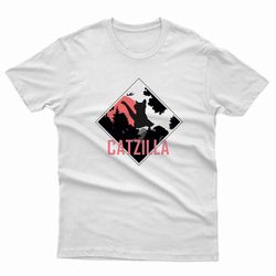 catzilla art copy men's t-shirt