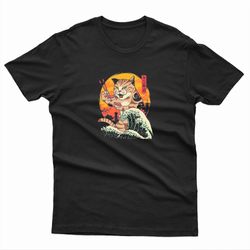 catzilla japanese eat men's t-shirt