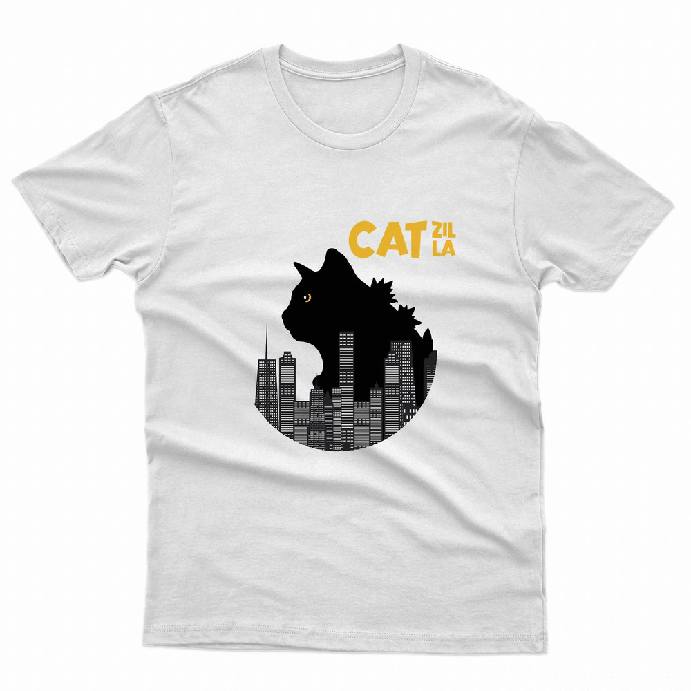 Catzilla Monster Japan Mens TShirt 0