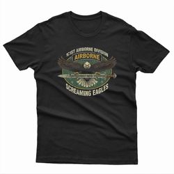 101st screaming eagles 1918 t-shirt