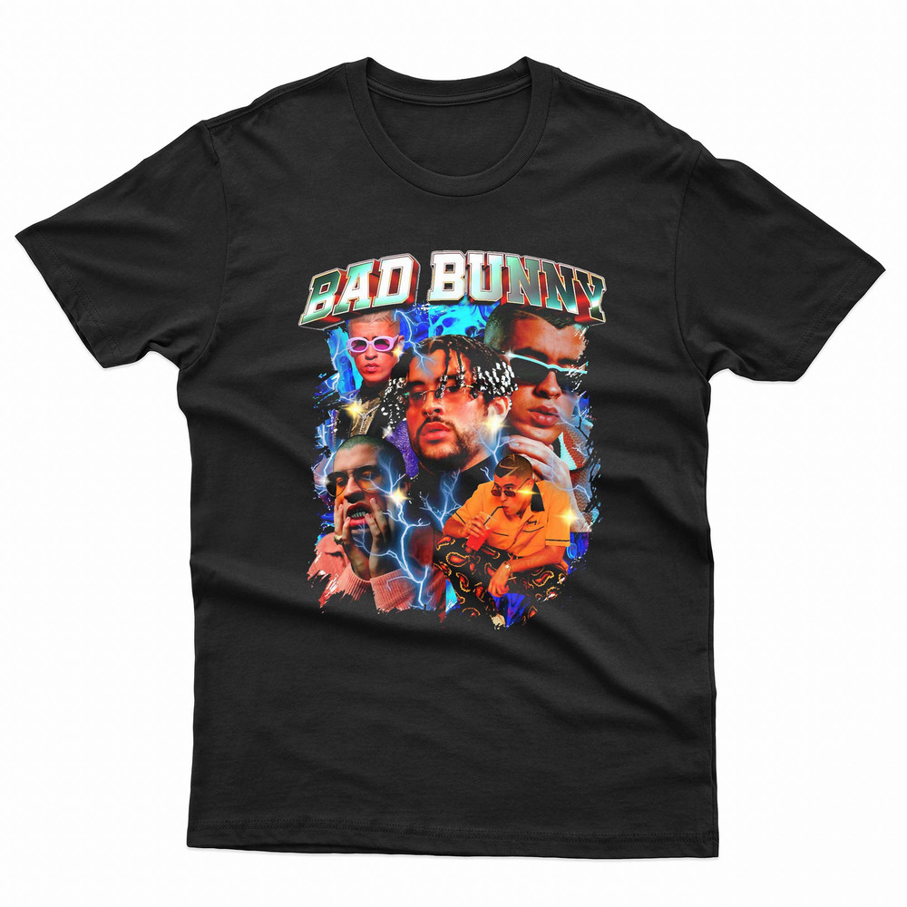 Bad Bunny Blink Retro Bootleg TShirt 0