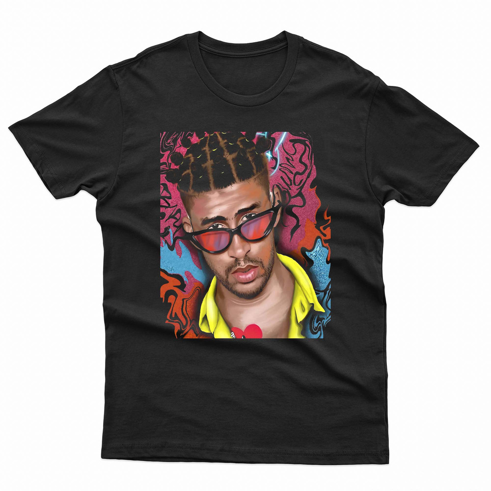 Bad Bunny Cool Hair TShirt 0
