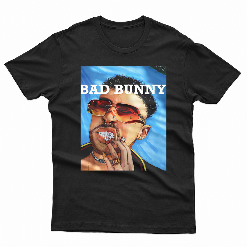 Bad Bunny Flexing TShirt 0
