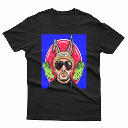bad bunny green crocs t-shirt