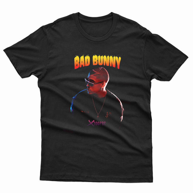 Bad Bunny Logo X100pre TShirt 0