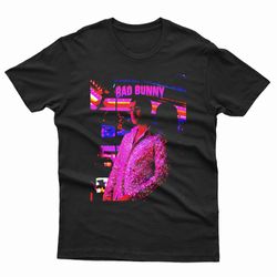 bad bunny pink flamboyant t-shirt