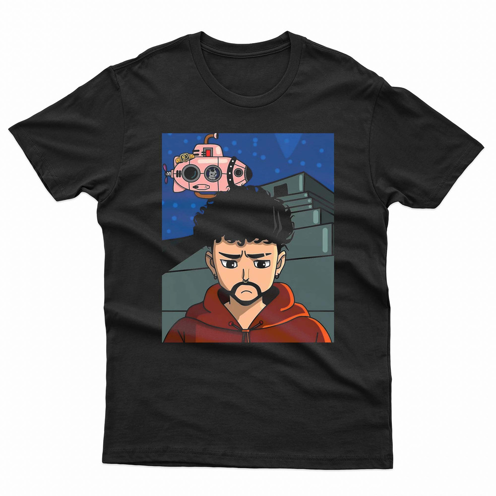 Bad Bunny Pink Submarine TShirt 0
