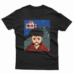 bad bunny pink submarine t-shirt