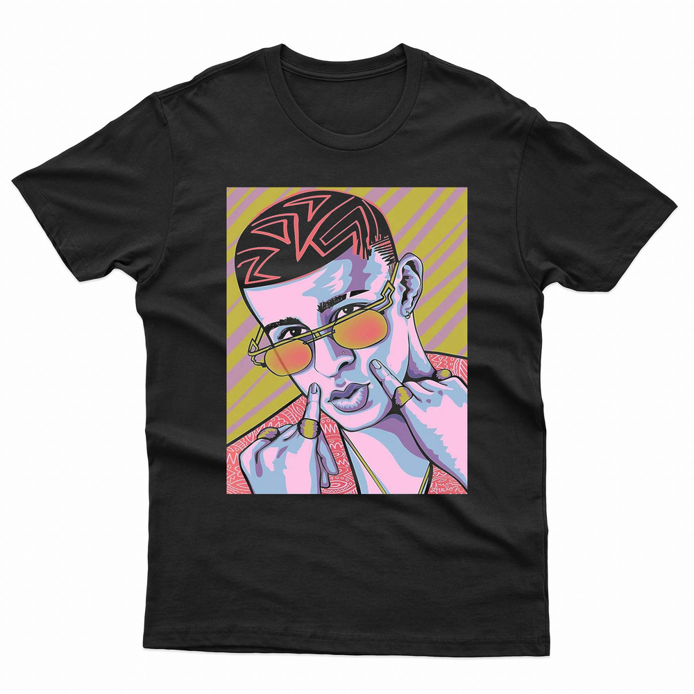 Bad Bunny Pinky Pic TShirt 0