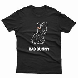 bad bunny rabbit head t-shirt