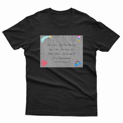 chappell roan femininomenon lyrick letter t-shirt
