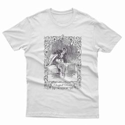 chappell roan mermaid fairycore vintage sketch t-shirt