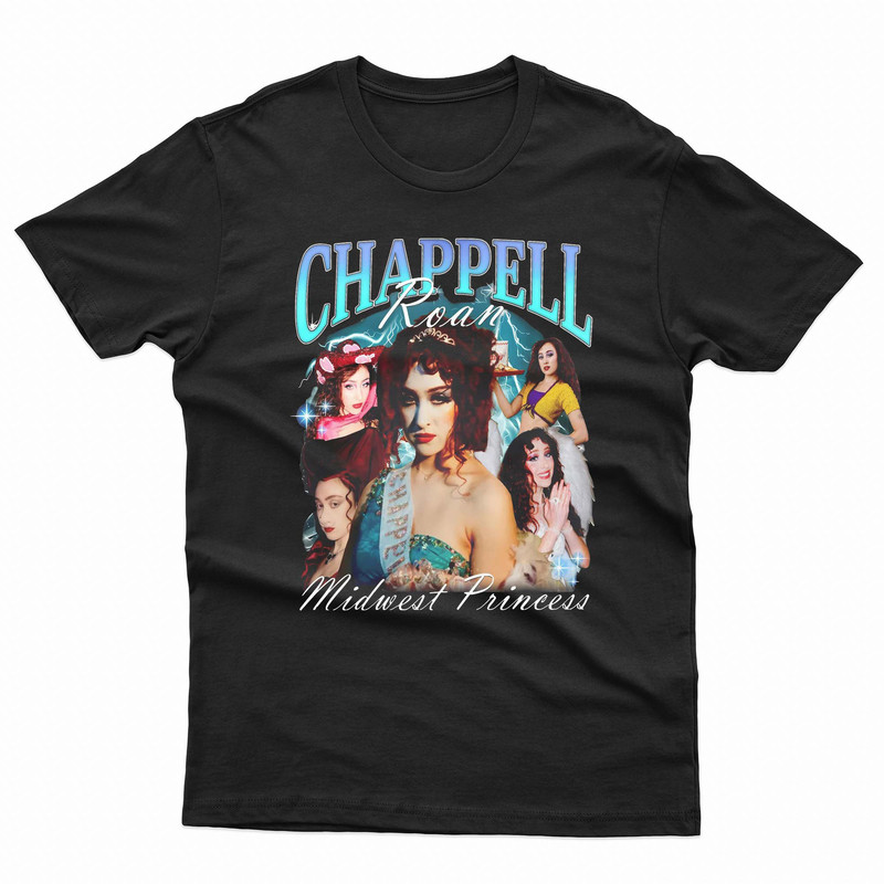 Chappell Roan Midwest Princess Retro Bootleg TShirt 0