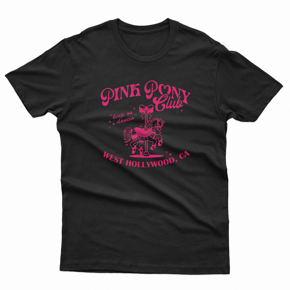 Chappell Roan Pink Boots Cowgirl Western Pony Club TShirt 0