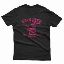 chappell roan pink boots cowgirl western pony club t-shirt