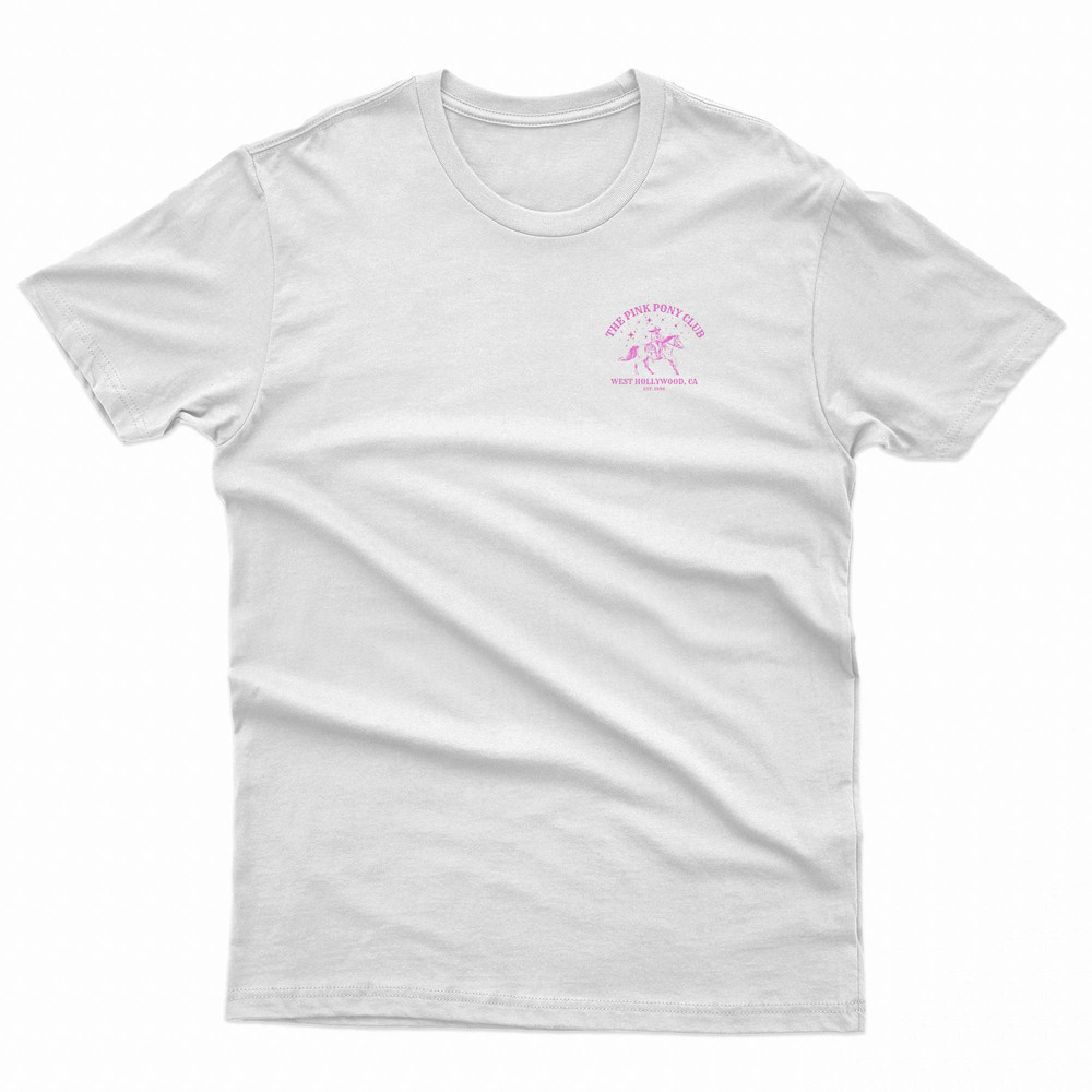 Chappell Roan Pink Pony Club Pocket TShirt 0