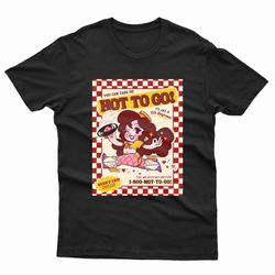 chappell roan you can take me hot to go vintage poster t-shirt