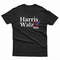 Harris Walz 2024 Checklist TShirt 0