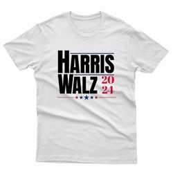 harris walz 2024 for kamala harris tim walz presidential election t-shirt