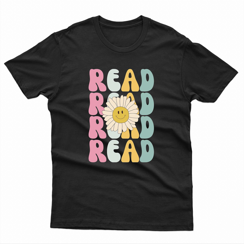 Its A Good Day To Read A Book Bookworm Book Lovers Flowers TShirt 0