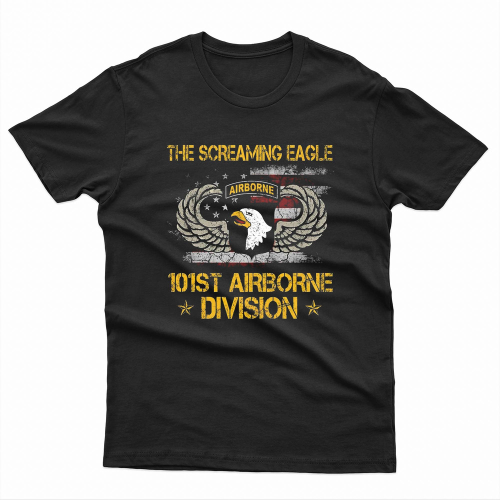 The Screaming Eagles 101st Airborne Division TShirt 0