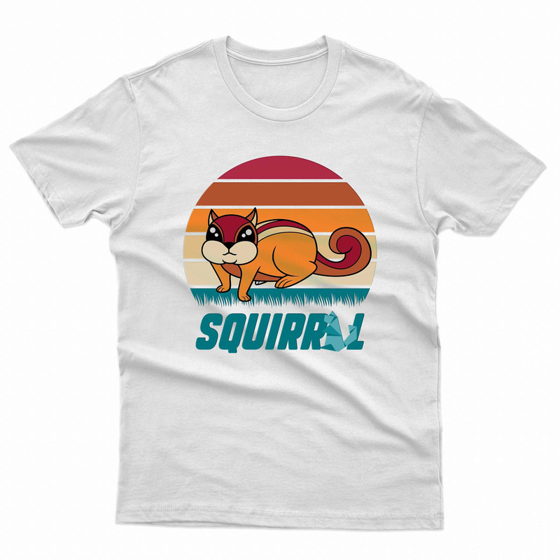 Squirrel Art Lovely TShirt 0