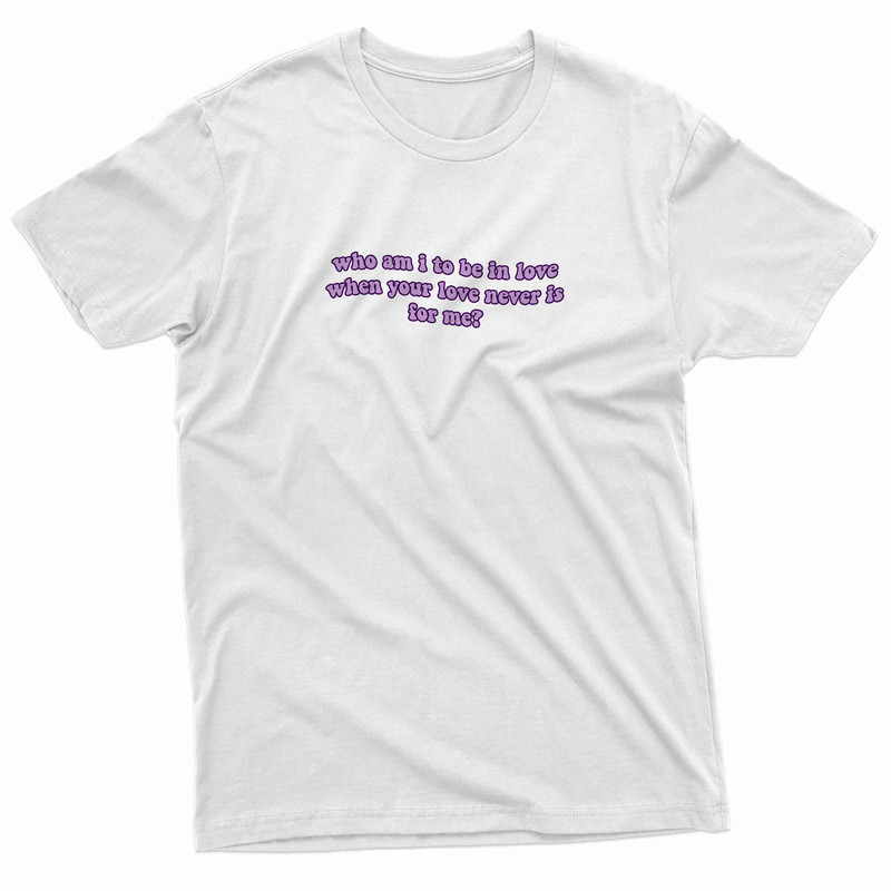 8 Lyrics Billie Eilish TShirt 0