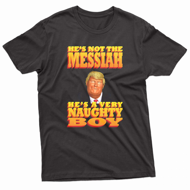 Donald Trump Hes A Very Naughty Boy TShirt 0