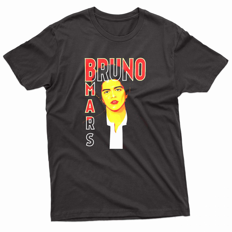 Bruno Mars Graphic Photo TShirt 0