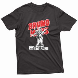 bruno mars guitar style t-shirt