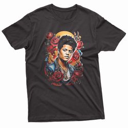 bruno mars inspired tattoo 107 t-shirt