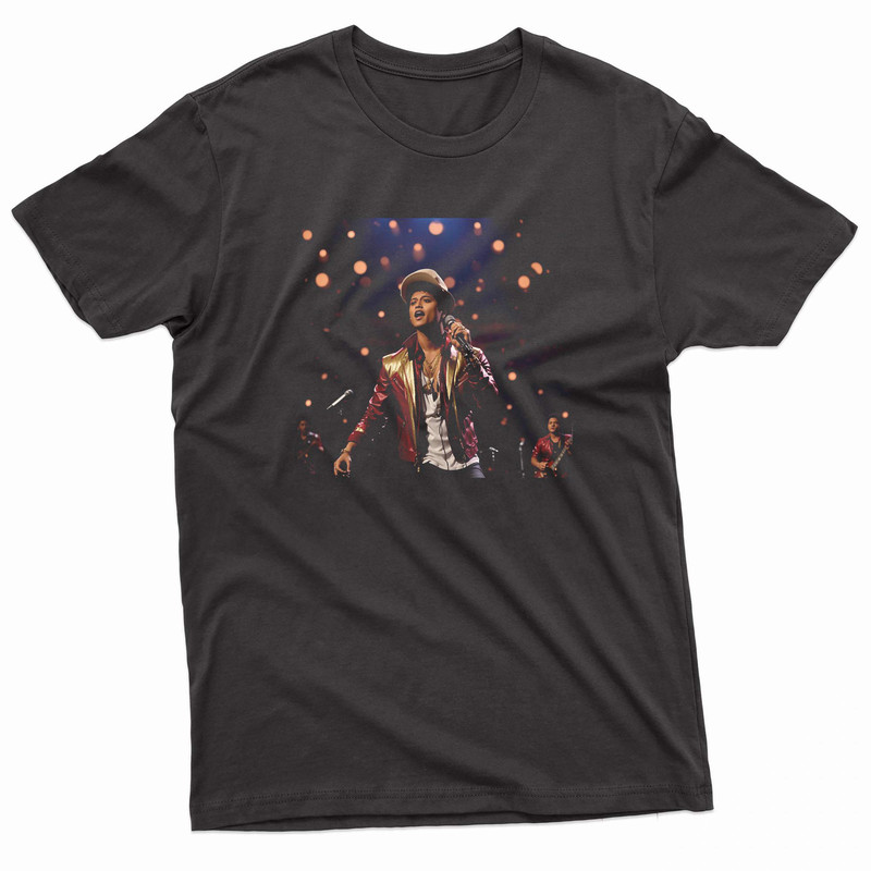 Bruno Mars Leather Jacket TShirt 0