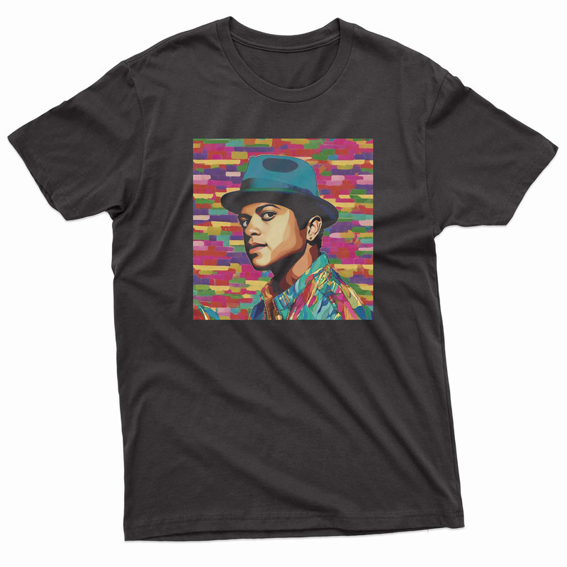 Bruno Mars Side Look Pic TShirt 0
