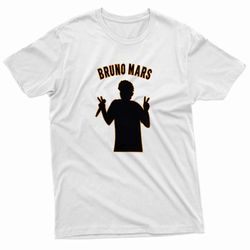 bruno mars sillhouette t-shirt