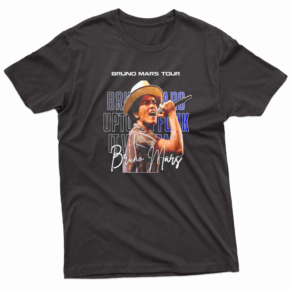 Bruno Mars Tour Uptown Funk TShirt 0