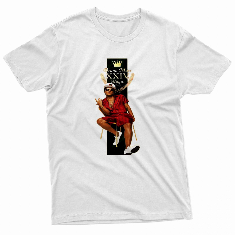 Bruno Mars XXIV Magic TShirt 0