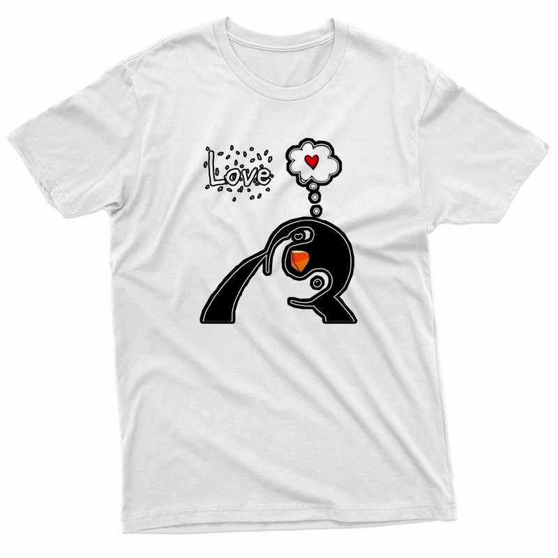 Love Pesto Penguin TShirt 0