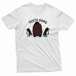 pesto gang pesto the penguin t-shirt