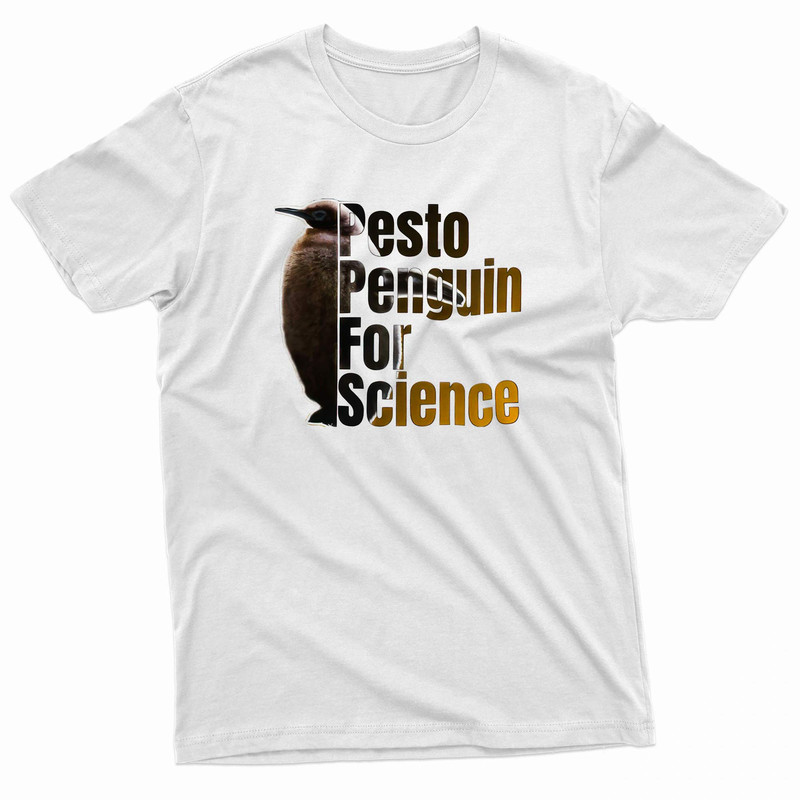 Pesto Penguin For Science TShirt 0