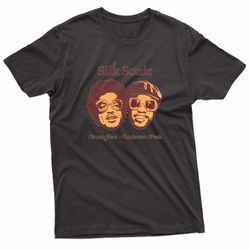 silk sonic bruno mars t-shirt