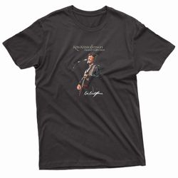 kris kristofferson guitar collection t-shirt