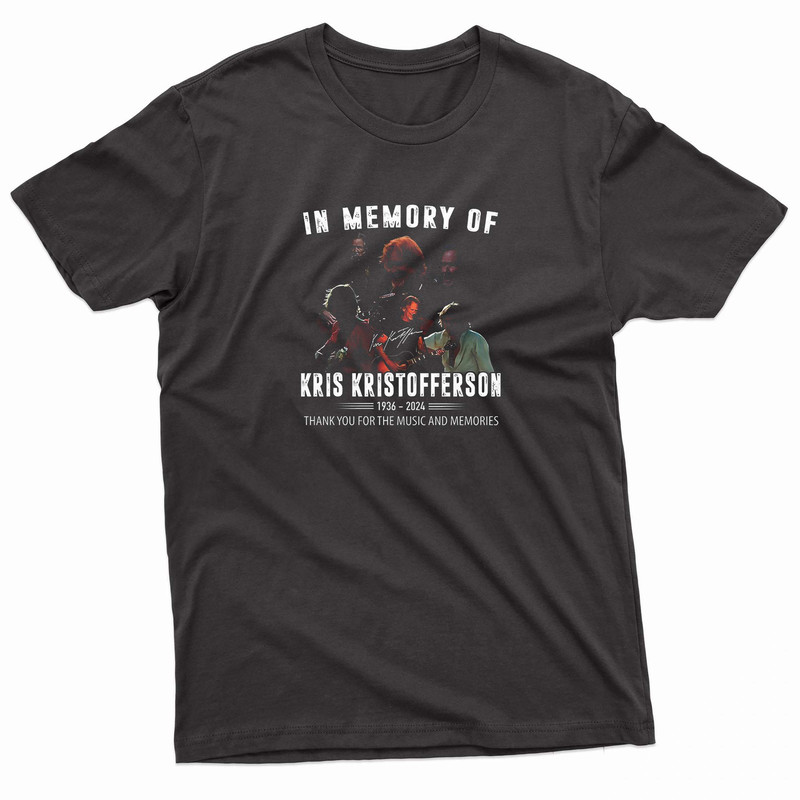 Kris Kristofferson In Memory Of 1936 2024 TShirt 0