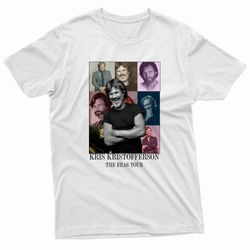 kris kristofferson the eras tour t-shirt