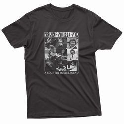 a country music legend kris kristofferson t-shirt