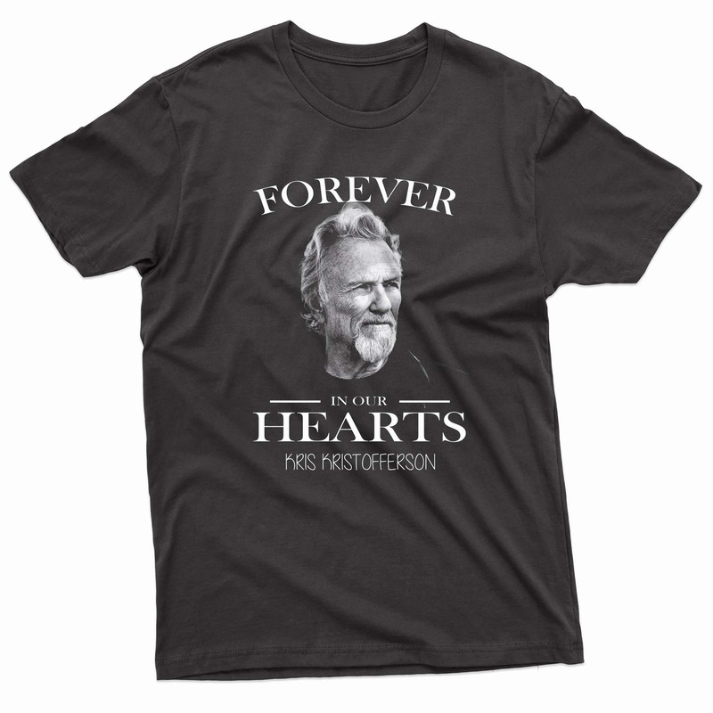 Forever In Our Hearts Kris Kristofferson TShirt 0